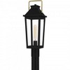 Quoizel Lighting Buckley 1 - Light Post Light in  Matte Black - 4 of 4