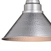 Vaxcel Outland 1 - Light Pendant in  Brushed Pewter - 2 of 4