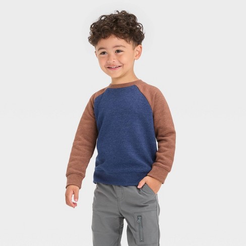 Boys' Thermal Pullover Sweatshirt - Cat & Jack™ : Target