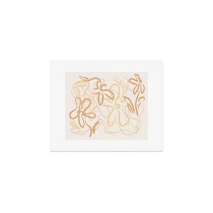 Deny Designs Alilscribble Another Flower Design Framed Art Print - 1 of 2