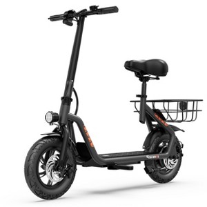 5TH WHEEL T20PRO Electric Scooter With Seat and Carry Basket - 450W ...