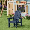 WestinTrends Malibu Kids Outdoor HDPE Adirondack Plastic Patio Chair - 2 of 4