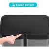 16 Gallon Motion Sensor Trash Can, Touchless Stainless Steel Kitchen Bin, Smart Automatic Double Waste Bin for Bathroom, Office, Bedroom - 4 of 4