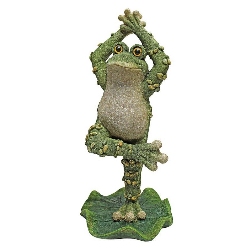 Design Toscano Boogie Down, Dancing Frog Statues, 1 of 2