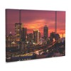 Trademark Fine Art Michael Blanchette Photography Beautiful Beantown 3 Piece Panel Set Art - 2 of 3