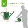 Best Choice Products 1-Gallon Galvanized Steel Watering Can for Gardening w/ O-Ring, Top Handle, Copper Accents - 4 of 4