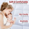 Itopfox Twin Size Down Alternative Quilted Mattress Topper, Soft and Warm Mattress Cover for All Seasons Comfort - 2 of 4