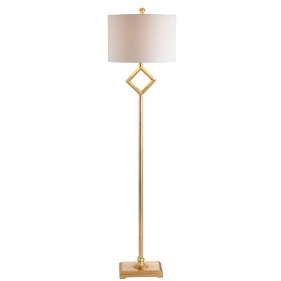 62.5 Metal Juno Floor Lamp (includes Led Light Bulb) Gold - Jonathan Y :  Target