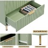 5 Drawer Dresser for Bedroom - 48" Tall Modern Chest of Drawers, Deep Drawers, Wide Top, Fluted Wooden Design, Ideal for Living Room, Hallway, Kids - 4 of 4