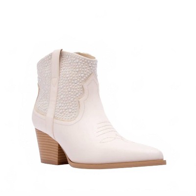 Women's Wo's Western Bootie - Qupid