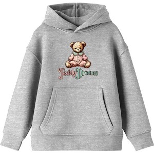 Teddy Dreams Boy's Long Sleeve Hoodie - 1 of 2