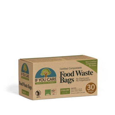 If You Care Food Waste Bags, 3 Gallon - 30 bags