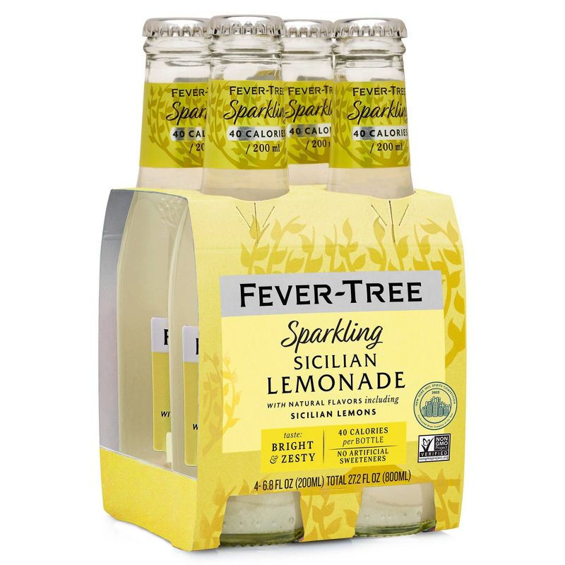 Fever-Tree Sparkling Sicilian Lemonade - 4pk/200ml Bottles, 2 of 7