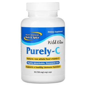 North American Herb & Spice Purely-C, 90 Vegicaps (700 mg per Capsule) - 1 of 2