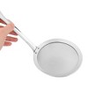 Unique Bargains Home Kitchen Stainless Steel Food Noodles Dumpling Mesh Ladle Strainer 4.5 Dia 1 Pc - 4 of 4