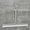 Forma Bathroom Shower Door, Window and Mirror Squeegee with Suction Storage Hook - 12", Brushed Stainless Steel/Clear - 3 of 3