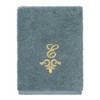 Linum Home Textiles 100% Turkish Cotton MONICA Gold Thread 3PC Embellished Towel Set - 4 of 4