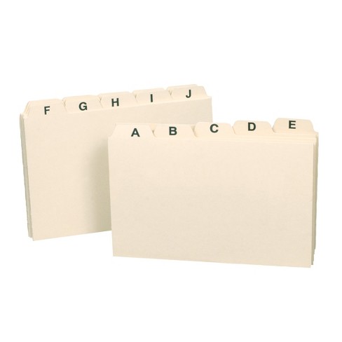  2 Sets Daily Index Card Dividers with UV Laminated