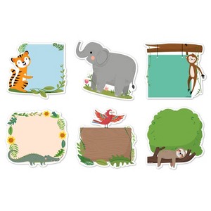 Creative Teaching Press® Jungle Friends 6" Designer Cut-Outs, Pack of 36 - 1 of 4