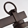 Chloe Lighting Exton Transitional 3 Light Oil Rubbed Bronze Bath Vanity Fixture 23" Wide - 3 of 4