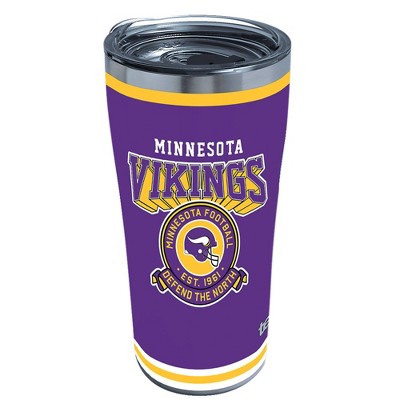 NFL Minnesota Vikings 20oz Vintage Stainless Tumbler