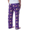 Harry Potter Womens' Luna Lovegood Glasses Chibi Allover Print Pajama Pants Purple - 2 of 4