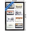 Trends International Cassettes Framed Wall Poster Prints - 3 of 4