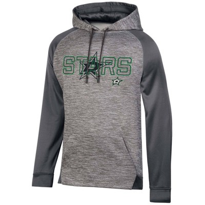 NHL Dallas Stars Men's Gray Performance Hooded Sweatshirt