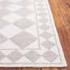 Ebony EBN122 Handmade Tufted Runner Rug - Light Brown/Ivory - 2'-3" X 9' - Safavieh - 3 of 4