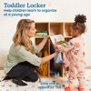 ECR4Kids Streamline 3-Section Coat Locker, Toddler Size, 1 - 3 of 4