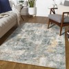 Lahome Modern Abstract Washable Area Rug-Soft Carpet for Living Room, Bedroom, or Office - 4 of 4