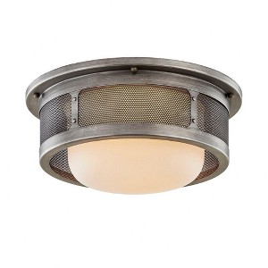 Troy Lighting Bauer 2 - Light Flush Mount in  Antique Pewter - 1 of 1