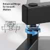 Pipishell Full Motion TV Wall Mount for 37-75" TVs, Dual Articulating Arms, Swivel & Tilt, Max VESA 600x400mm, Supports Up to 100 lbs - 3 of 4