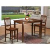 Counter Height Dining Set - 5 Piece Table & Chair Set - Modern Kitchen Furniture - 2 of 4