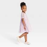 Toddler Girls' Polka Dots Tulle Dress - Cat & Jack™ Purple