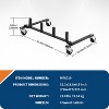 Car Dolly Storage Rack-Heavy-Duty 4-Wheel Dolly Holder W/360° Swivel Casters, Jack Stand Organizer for Garage & Auto Shop, for Most Standard Dollies - 3 of 4