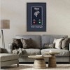 Stupell Industries Bass Is Calling Must Go Floating Frame Canvas Art, Black, 21" x 31" - 3 of 4