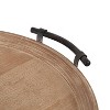 Kate and Laurel Bruillet Wood Ottoman Tray - 3 of 4