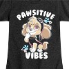 Girls' - Paw Patrol - Skye Pawsitive Vibes Fitted Short Sleeve Graphic T-Shirt - 2 of 4