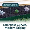 Sunnydaze Outdoor Lawn and Garden Heavy-Duty Steel Metal Flexible Landscape Edging Borders - 16' - 5pk - 2 of 4