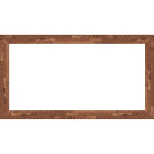 Amanti Art Fresco Dark Walnut Framed Dry Erase Magnetic Board - 1 of 4