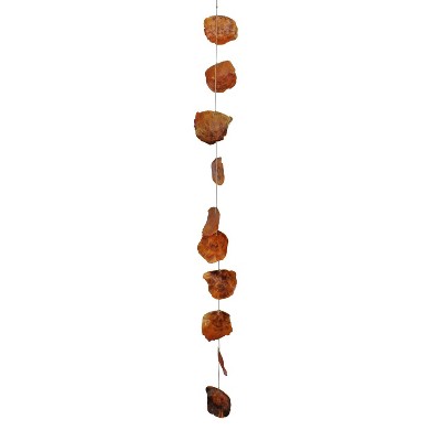 Beachcombers 55" Brown Large Capiz Drop
