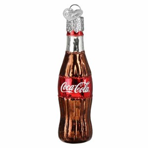 Old World Christmas 2.75 In Mini Coca-Cola Bottle Gumdrops Collection Soda Tree Ornaments - 1 of 3