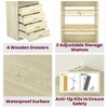 Besiost Closet Organizer System with Wood Drawers and Shelves - 3 of 4