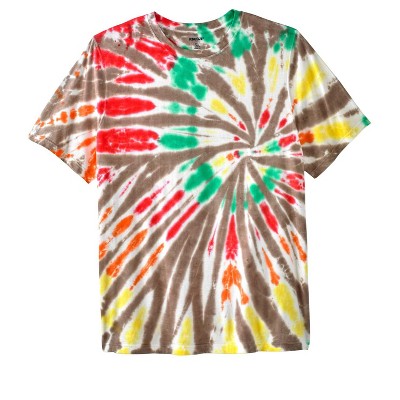 KingSize Men's Big & Tall Lightweight Tie-Dye Crewneck Tee