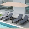 Tangkula 13 FT Double-sided Patio Umbrella Outdoor Large Twin Size Umbrella - 3 of 4