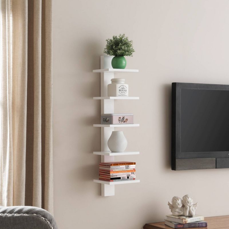 Spine Wall Book Shelves Stylish and Functional - Proman Products, 3 of 5