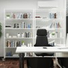 Dolonm 6 Tier Wire Shelving Unit, Heavy Duty NSF-Certified Height Adjustable Metal Storage Shelves with Wheels - White - 4 of 4
