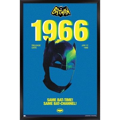 Trends International DC Comics Batman: 85th Anniversary - 1966 Cowl Framed Wall Poster Prints