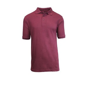 Galaxy By Harvic Men's Short Sleeve Pique Polo Shirt - 1 of 2
